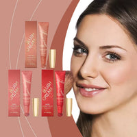 Makeup Cheek Blush Stick Cream Liquid Blush with Cushion Applicator for Cheeks Blusher Lightweight Makeup