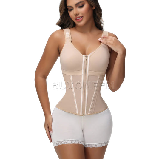 Multi-Colored Lace Shaping Vest Fajas High-Backed Versatile Bodysuit Shapewear Women'S Modeling Corset Waist Trainer Girdles